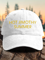 Retro Hot Jimothy Summer Print Baseball Cap