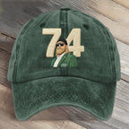 A True Jet 74 Football Art Printed Cap