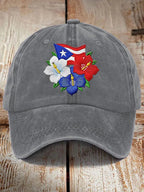 Unisex Puerto Rico Print Hat