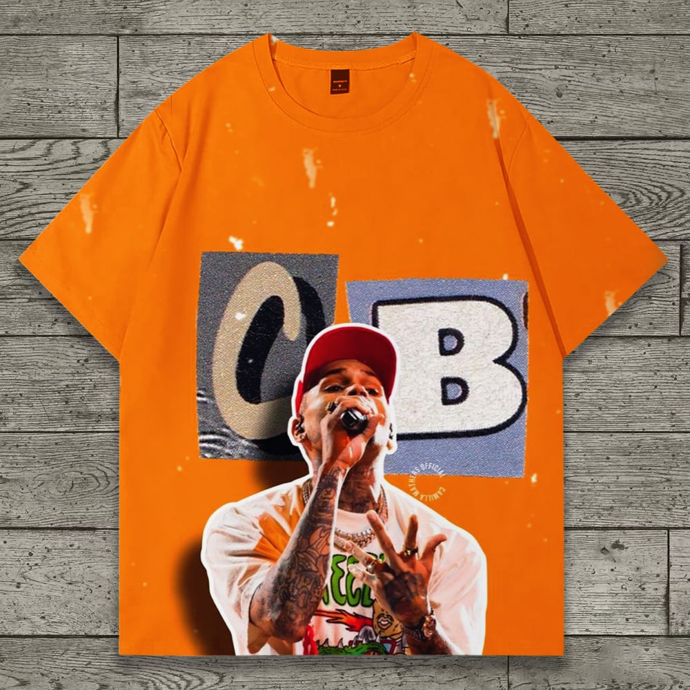 Breezy Bowl 2025 Orange Printed Tee