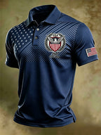 Men's U.S. 250th Anniversary Printed Polo Shirt