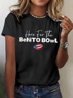 Women's Fashion Printed Casual T-shirt