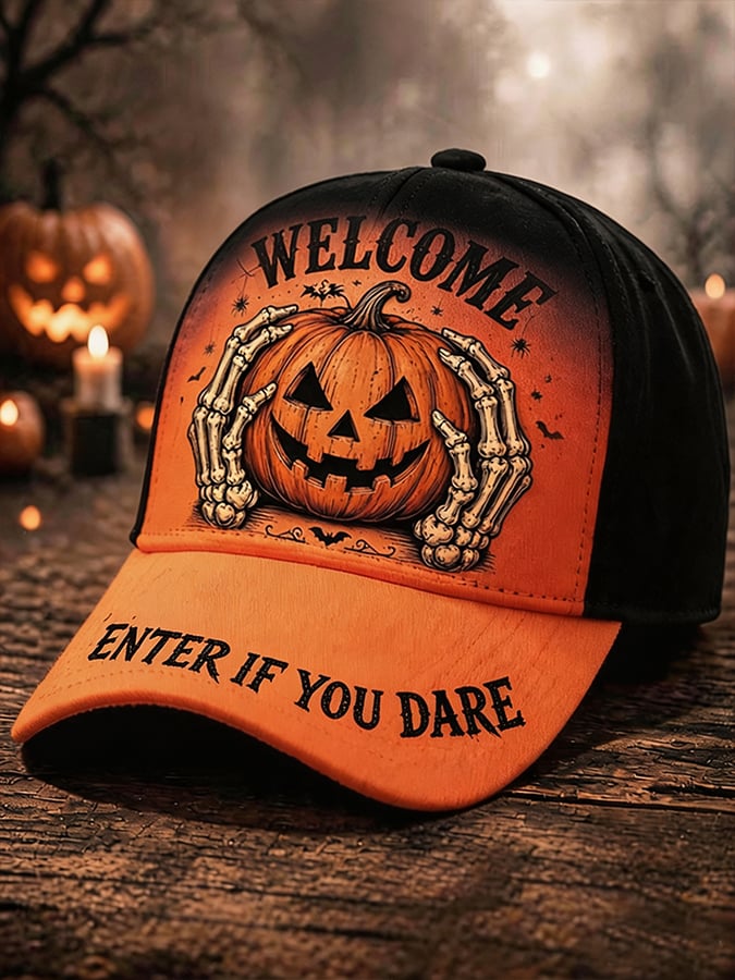 Halloween Printed Hat