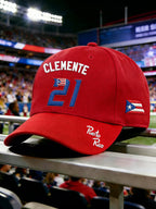 Puerto Rican Baseball Print Cap
