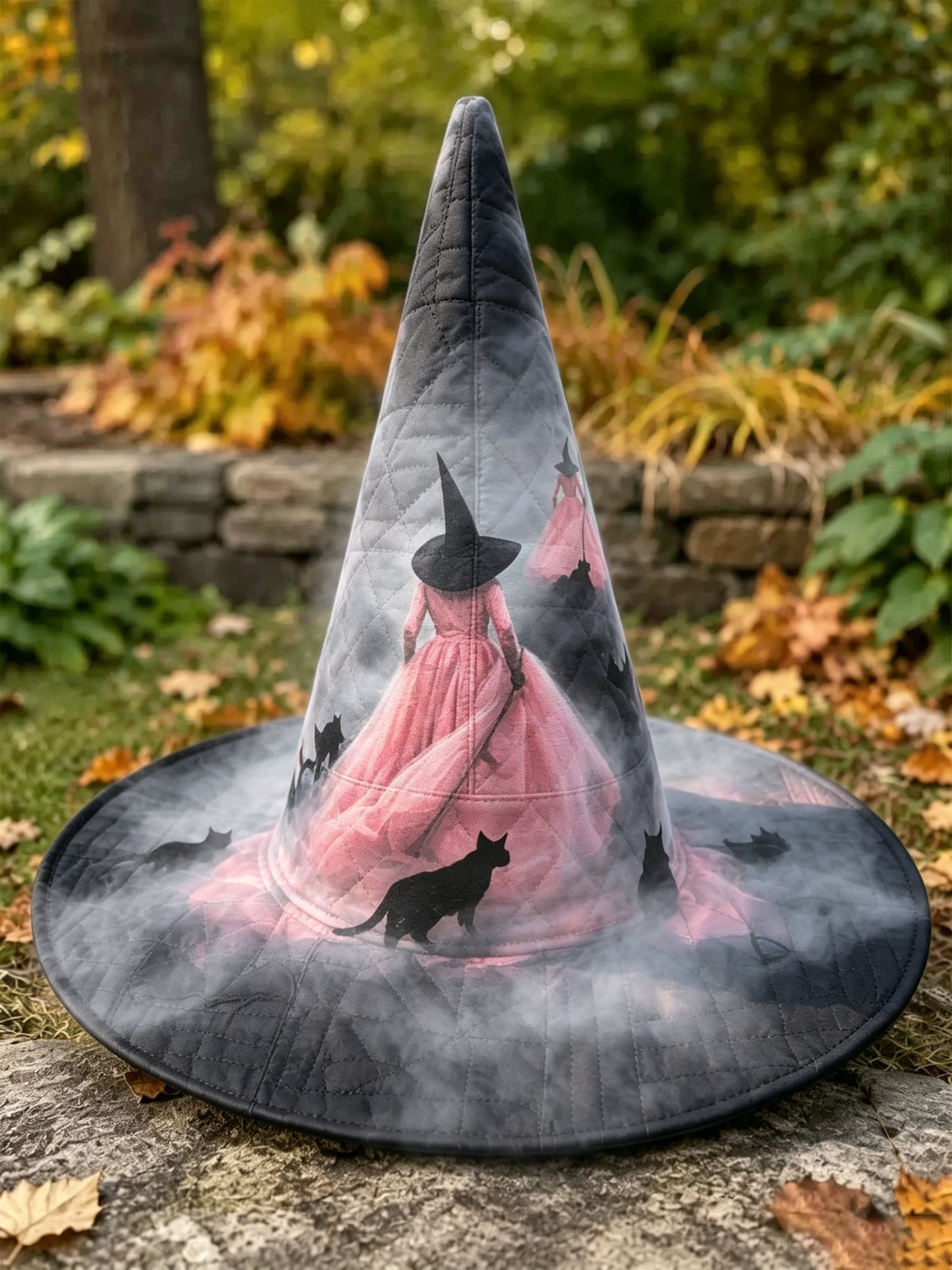 Retro Halloween Print Cap
