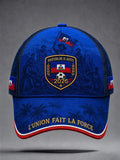 Unisex Haiti Soccer Print Hat