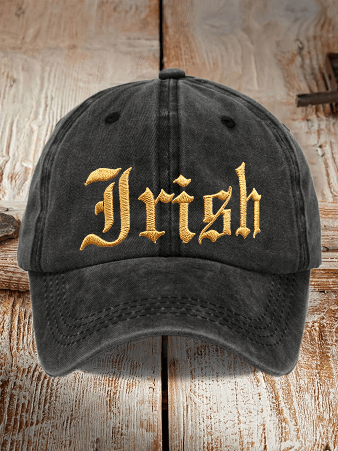 Tree Team Football Print Adjustable Baseball Cap