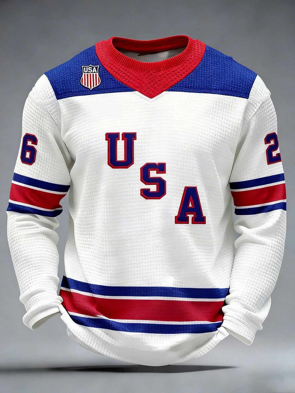 Men's United States Ice Hockey Print T-Shirt