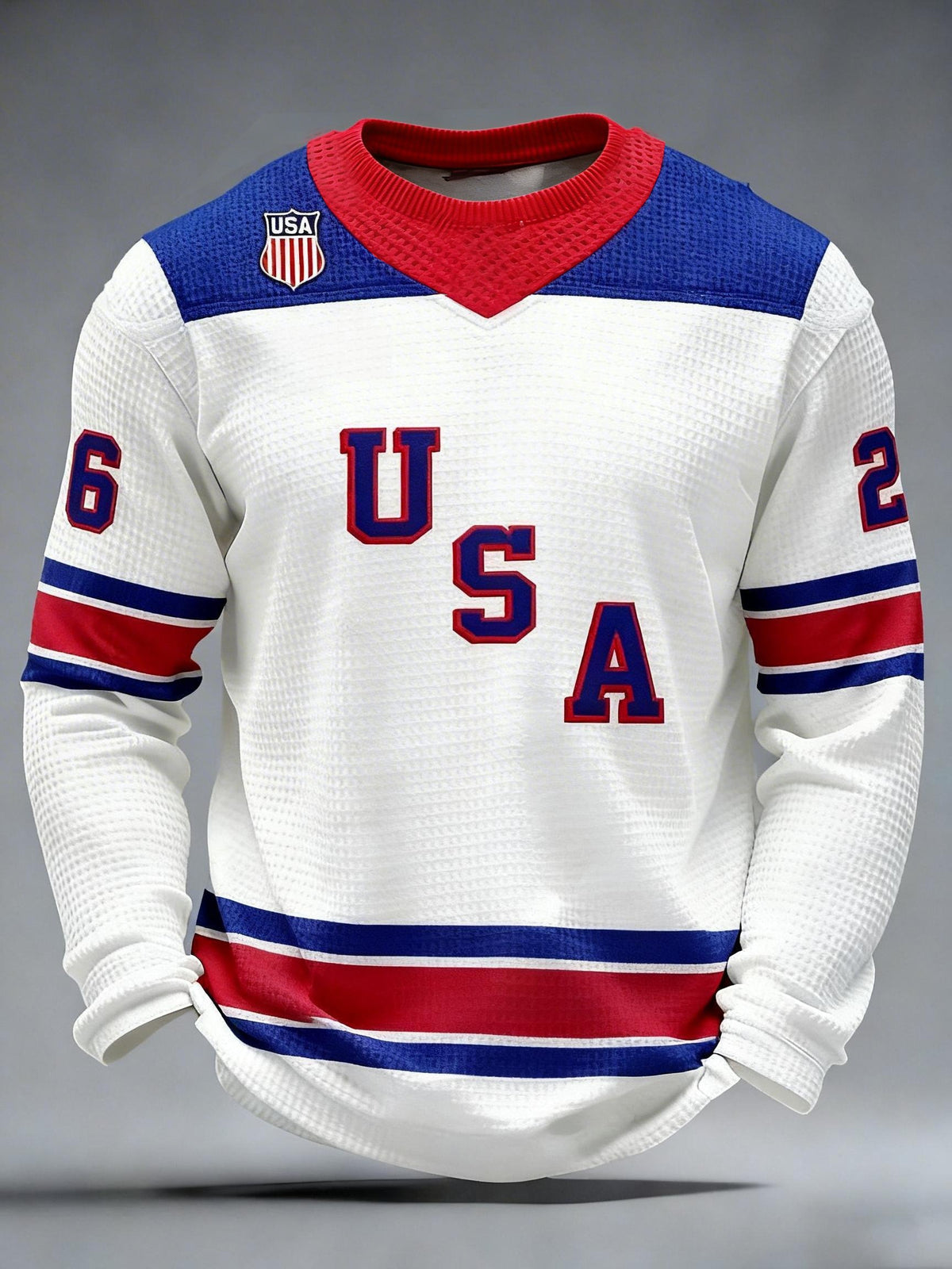 Men's United States Ice Hockey Print T-Shirt
