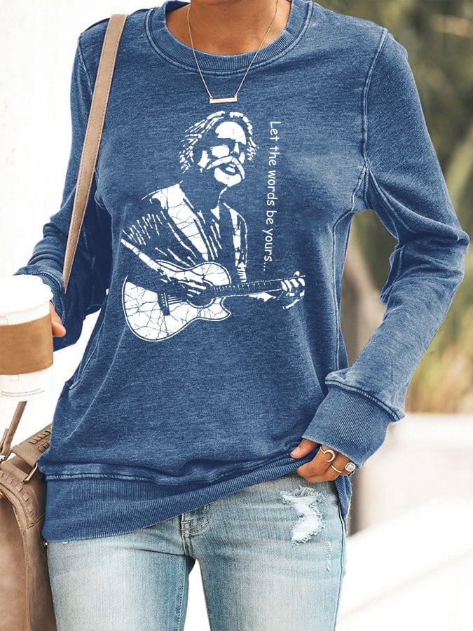 Women's Casual Printed Sweatshirt