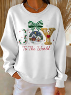 Women's Casual Christmas Jesus Sweatshirt