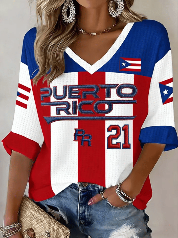 Women's Printed Casual Top