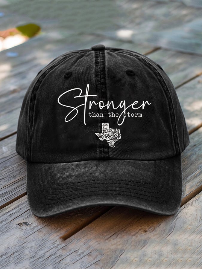 Texas Strong Hill Country Printed Hat for Men and Women