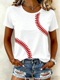 Women's Baseball Game Day Print T-Shirt