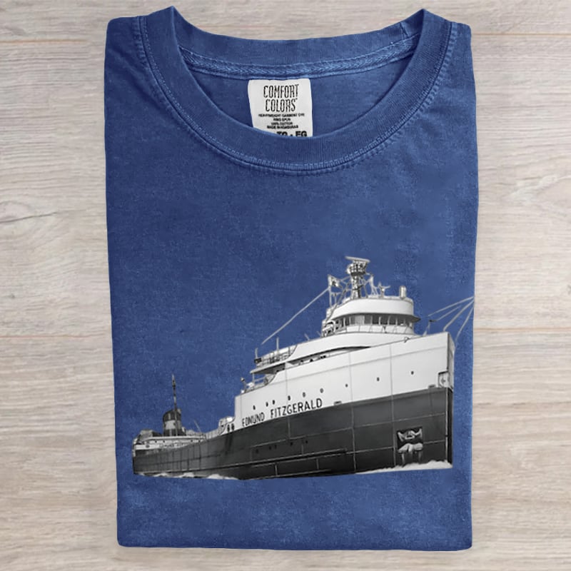 Edmund Fitzgerald Art Print T-Shirt