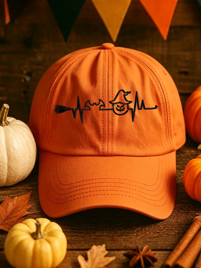 Unisex Halloween Printed Cap
