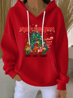 Women's Christmas FDT Animal Bird Print Sweatshirt
