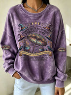 Women's There's A Little Witch In All Of Us Print Casual Sweatshirt