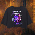 Women's Singer Round Neck Cropped Print T-shirt