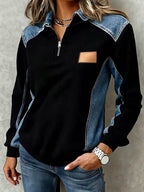 Women's Casual Loose-Fit Waffle Top