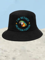 Unisex Resort Hawaiian Design Print Hat