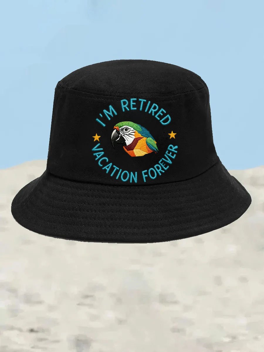Unisex Resort Hawaiian Design Print Hat