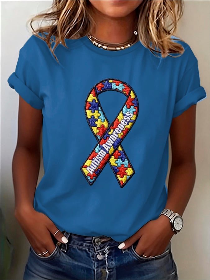 Women's Autism Awareness T-Shirt