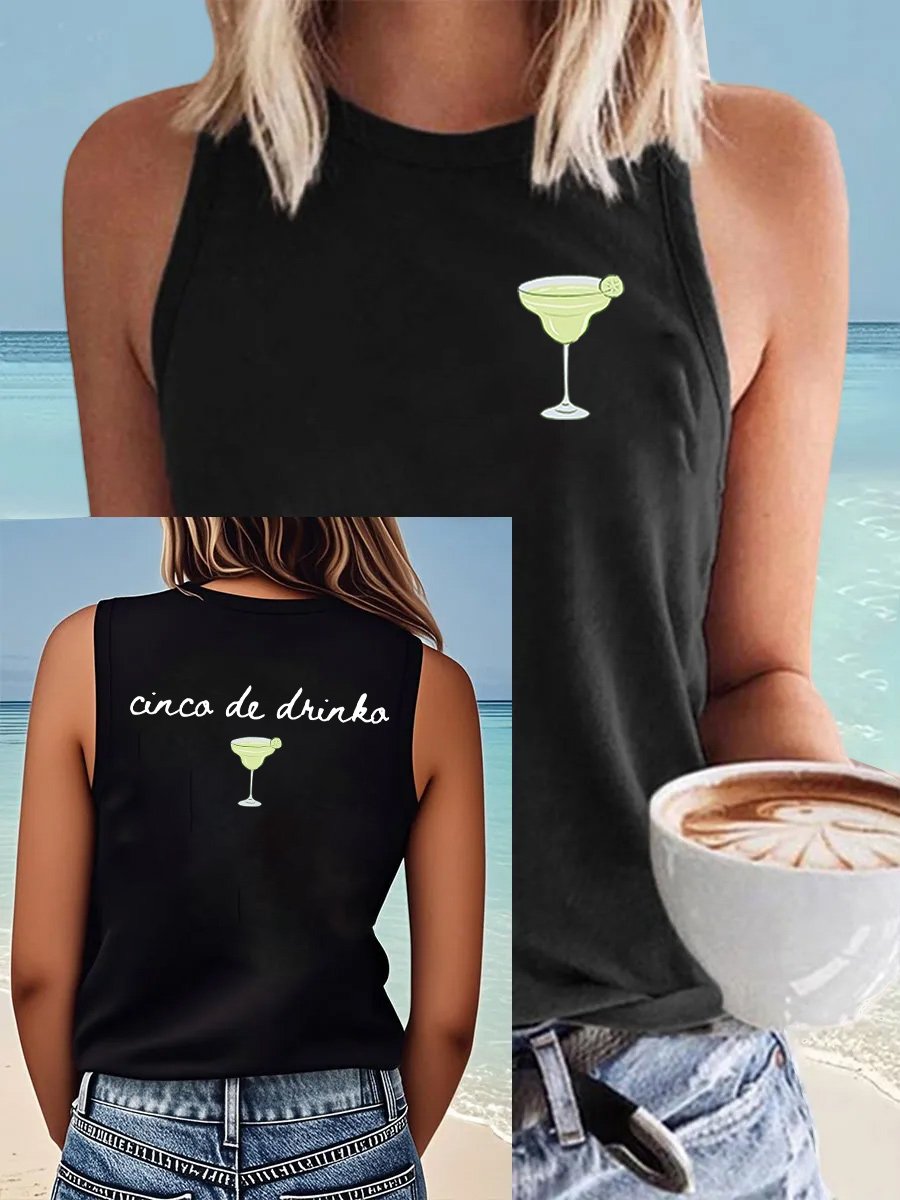 Women's Casual Printed Vest