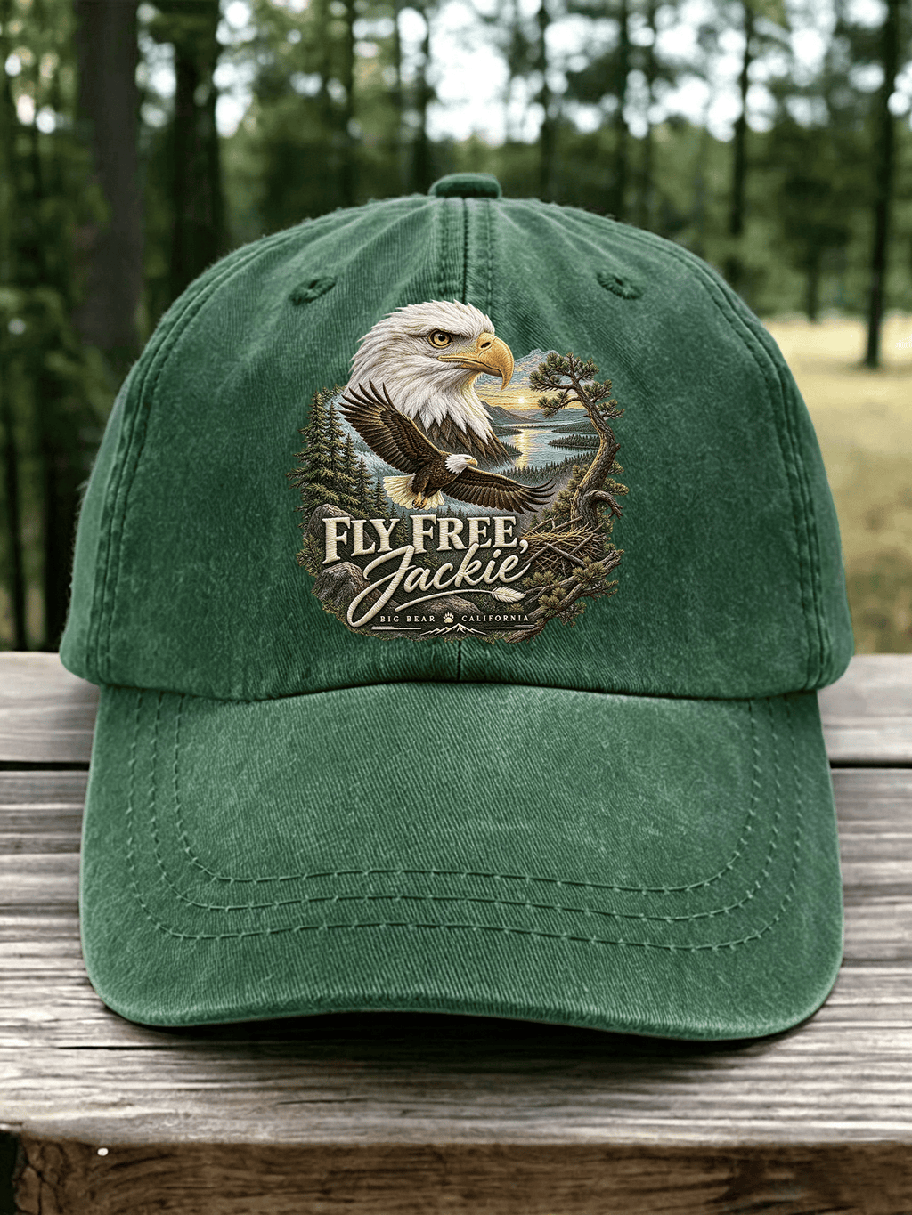 Unisex Fly Free Jackie Printed Hat