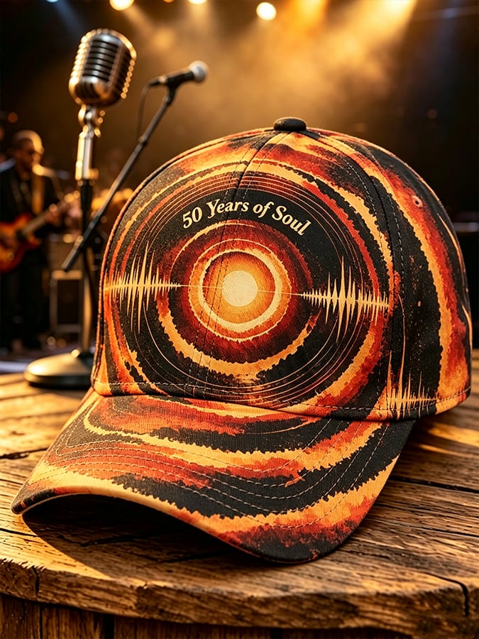 Graphic Baseball Cap for Male and Female Singers' Tours