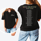 FIVE Keep On Movin‘ 2025 Tour T-shirts