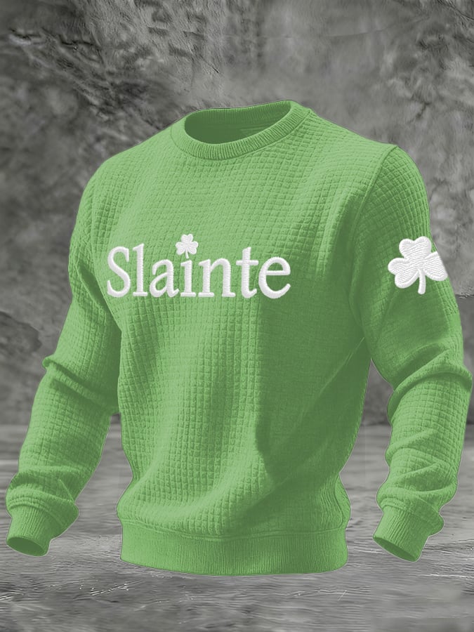Men's Retro St. Patrick's Day Print T-Shirt