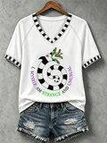 Women's Halloween Musical Inspired Printed Casual Tops