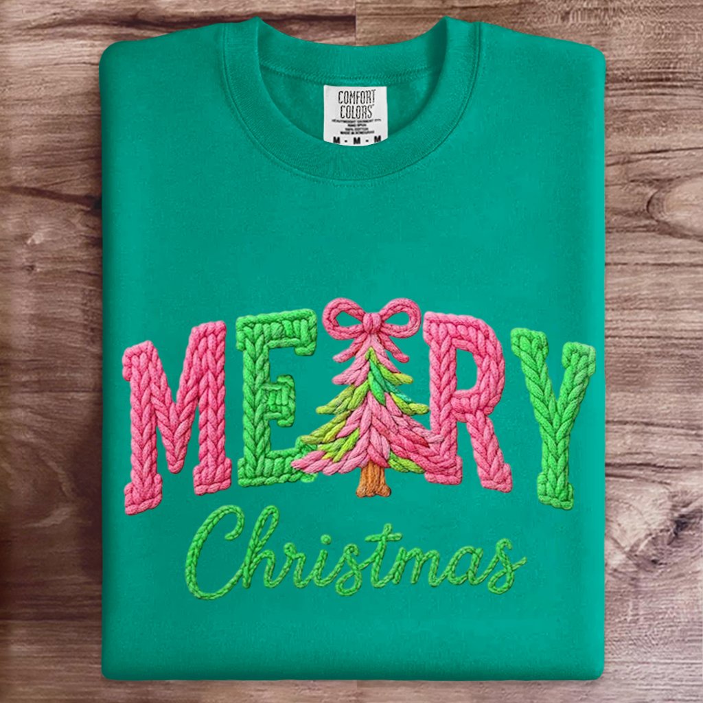 Merry Christmas Art Print Sweatshirt