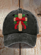 Faith Jesus Christmas Art Printed Cap