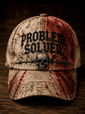 Unisex Halloween Blood-Stain Print Hat