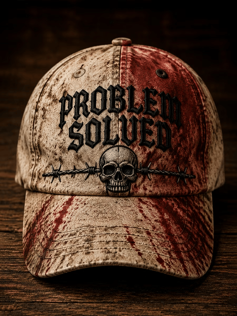 Unisex Halloween Blood-Stain Print Hat