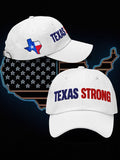 Texas Strong Print Baseball Cap
