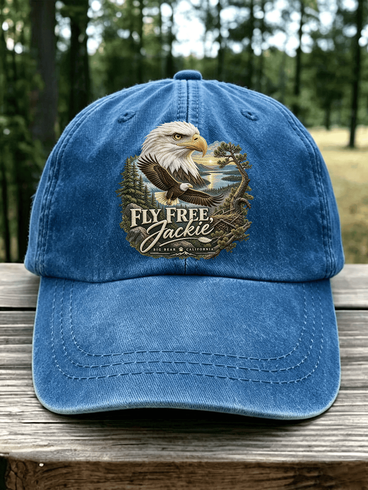 Unisex Fly Free Jackie Printed Hat