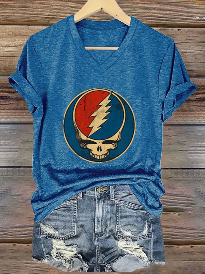 Women's Casual Printed Short-Sleeve T-Shirt