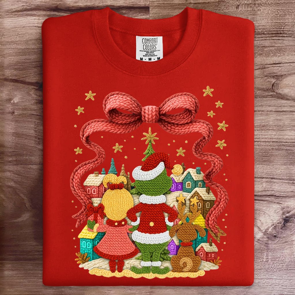 Movies Christmas Art Print Sweatshirt