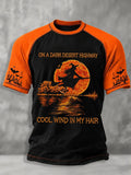 Men's Retro Print Short-Sleeve T-Shirt