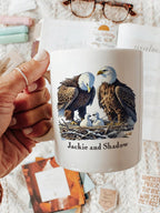 Retro Jackie & Shadow Print  Mug