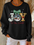 Women's Casual Christmas Jesus Sweatshirt