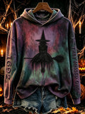 Women's Halloween Witch Comfortable Hooded Sweatshirt