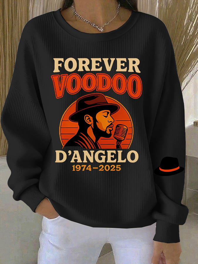 Music Lover Women's Printed Sweatshirt