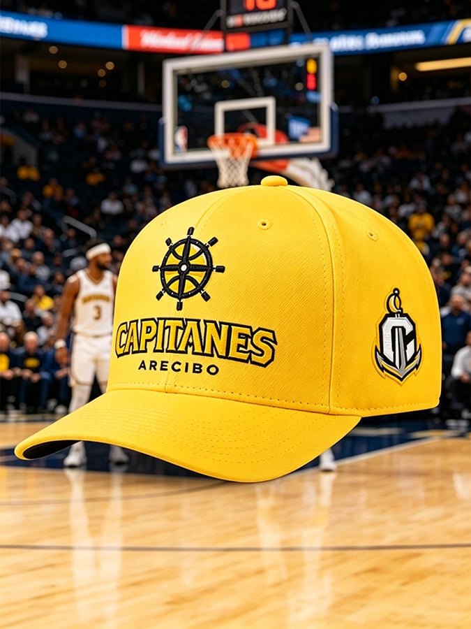 Puerto Rican Basketball Printed Cap