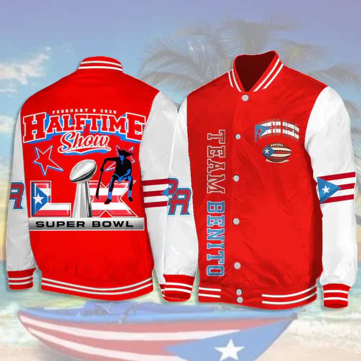 Benito Bowl American Football Game Printed Jacket
