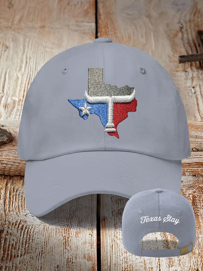 Unisex Texas Stay Print Baseball Cap