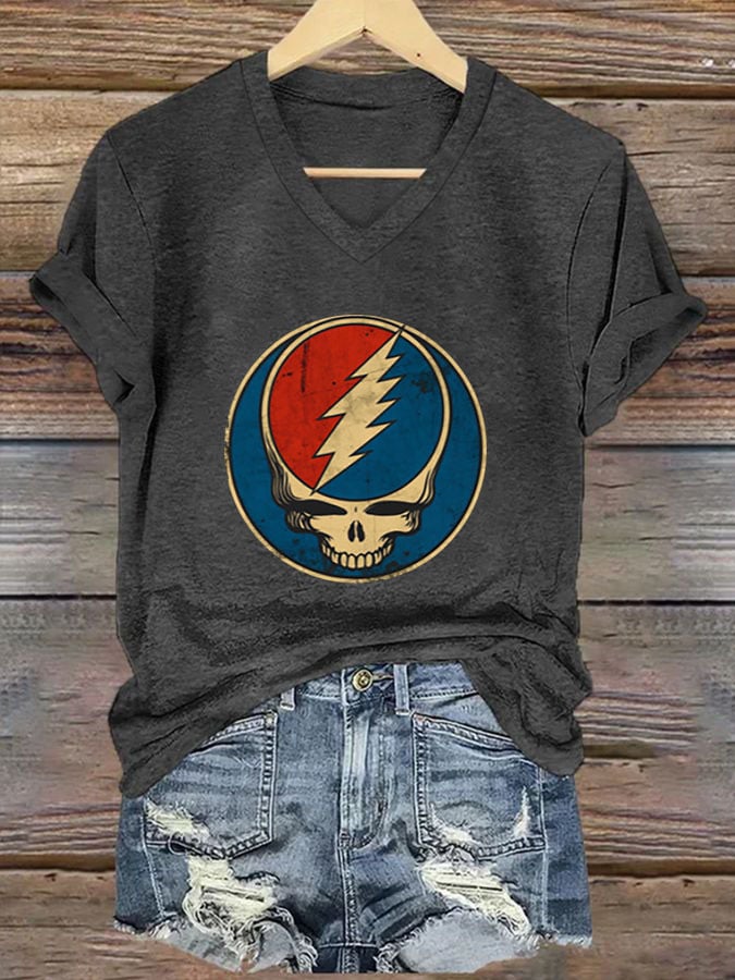 Women's Casual Printed Short-Sleeve T-Shirt